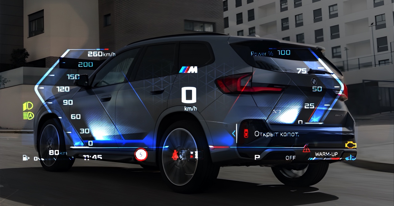 М приборная панель для владельцев BMW X1 / X2 (U-серия)